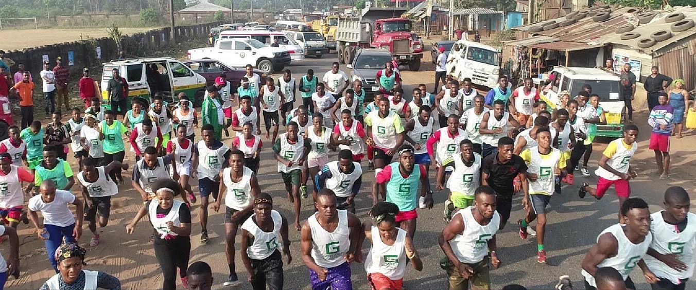 Ikeduru Half Marathon campaign visual